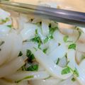 動物母さん's cooksnap of when they made 簡単スピード一品!ごましそいかソーメン.