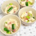 ゆづキッチン's cooksnap of when they made 夏に！きゅうりと山芋の梅肉おかか和え.
