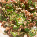m11m11's cooksnap of when they made オクラとみょうがの梅風味のご飯のおとも.