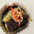 ものぐさtakky's cooksnap of when they made なすとカニカマのオリーブオイルマリネ.