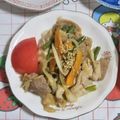 mmameco's cooksnap of when they made お肉とにんにくの芽　やわらか炒め.