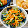 シルバニア's cooksnap of when they made 豆苗と人参のじゃこ炒め♡.