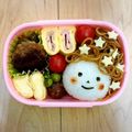 gomasio@'s cooksnap of when they made 簡単☆焼きそば♡女の子弁当♡キャラ♡遠足.