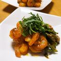 ありみりん♡'s cooksnap of when they made むきえびのピリ辛～しし唐入り～.