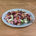 liarra's cooksnap of when they made ウズベキスタン♡牛肉とザクロのサラダ.