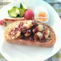 DORA＊DORA's cooksnap of when they made 無限に食べられる◆ミロバナナトースト◆.