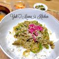 YUH♡ママ's cooksnap of when they made 糸こんピーマン鯖缶のカレー炒め.