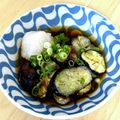 にきけん's cooksnap of when they made レンジで時短！麺つゆで♡なすの揚げ浸し♡.