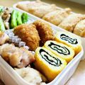 LimeLunch's cooksnap of when they made 弁当に(^^)海苔で渦巻き卵焼き♪.