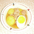 クックたまちゃん☆'s cooksnap of when they made 豚バラとじゃが芋と卵の簡単10分煮！.