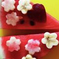 WhiteMoon☆'s cooksnap of when they made でんすけすいかdeフルーツピザ♪.