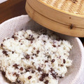 okobuta's cooksnap of when they made ひな祭りに*.✽甘納豆のお赤飯◌.