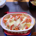 ふらふらおやじ's cooksnap of when they made 鶏もも肉とトマトのチーズ焼き.