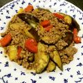サカジイ's cooksnap of when they made なすびと豚ひき肉の味噌炒め.