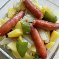 ペロリさとし's cooksnap of when they made 新じゃがいもとウインナーとピーマンの炒め.