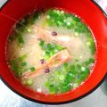 あおちゃん's cooksnap of when they made 伊勢海老風!?甘エビの味噌汁.