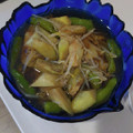 よぉぎゅると's cooksnap of when they made 茄子とししとうと鶏肉のさっぱり漬け.