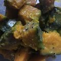 クックHB0OYQ☆'s cooksnap of when they made かぼちゃのごまミルク煮.