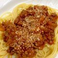☆megunyan☆'s cooksnap of when they made 定番　簡単　ミートソース（スパゲッティ）.