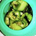 クックたまちゃん☆'s cooksnap of when they made オクラ☆きゅうり☆大葉の爽やか酢の物.
