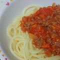 yucco22's cooksnap of when they made 残り物で☆ミートスパゲティー.