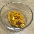 亜久里's cooksnap of when they made かぼちゃとミックスナッツのデリ風サラダ.