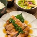 no:no's cooksnap of when they made 鶏肉ステーキのオニオンソース添え.