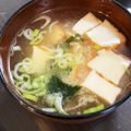 yum＊chim's cooksnap of when they made 魚河岸揚げとわかめの味噌汁.