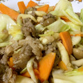 半熟王子's cooksnap of when they made 牛肉と野菜の甘辛炒め.