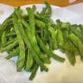kkakusan's cooksnap of when they made インゲンを素揚げにして食す.