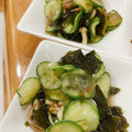 ぶたぶた☆こぶた's cooksnap of when they made 5分で簡単！わかめときゅうりの梅肉和え.