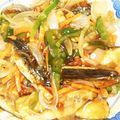 ☆さなひな☆'s cooksnap of when they made 子供向け！野菜たっぷり小アジの南蛮漬け.