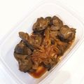 モコナもどき's cooksnap of when they made 鶏レバーのウスターソース煮.