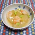 バカリャウ's cooksnap of when they made 冬瓜とえびのしょうがあんかけ.