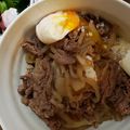 にのさんin大阪's cooksnap of when they made 絶品！！止まらない！！激ウマ牛丼☆.
