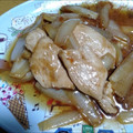 ㌧㌧ナデナデ's cooksnap of when they made 簡単！鶏むねと玉ねぎの照り焼きレンジ蒸し.