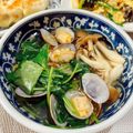 シルバニア's cooksnap of when they made 浅利とキノコの白だし.
