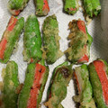 吉井さん☆'s cooksnap of when they made ししとうとカニカマの天ぷら.