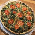 Yokchina's cooksnap of when they made じゃがいもとほうれん草のキッシュ.