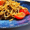 E吉☆'s cooksnap of when they made ランチや〆に～簡単洋風トマト蕎麦.