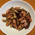 ゆこひな's cooksnap of when they made 沢山食べたい！なすとソーセージで甘辛炒め.