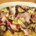 くっくのん's cooksnap of when they made レンジで♡ナスとベーコンのバタポン和え.
