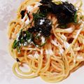 ♡cocchi♡'s cooksnap of when they made ごま風味☆明太子（たらこ）の冷製パスタ.