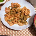 Halcandy51's cooksnap of when they made こくうま!!ゴーヤと豚肉の味噌マヨ炒め.