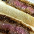 nothree's cooksnap of when they made ■デパ地下風・究極の牛カツサンド■.