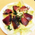 ★ぴよぴよ501★'s cooksnap of when they made ♡鰹のたたきとﾚﾀｽのさっぱりｻﾗﾀﾞ♡.