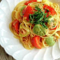いなばっくす☆'s cooksnap of when they made 簡単和風冷製パスタ.