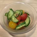 tomochi_to's cooksnap of when they made きゅうりとトマトの簡単中華風サラダ.