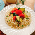 おうちごはん☆'s cooksnap of when they made ♪トマトときゅうりの中華サラダ♪.