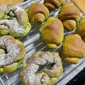 ふじまる06's cooksnap of when they made 緑茶パン.